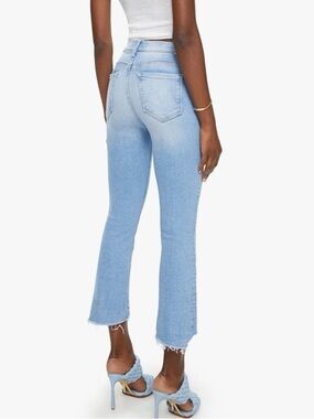 MOTHER "The Insider Crop Step Fray" limited edition jeans size 33